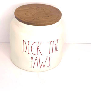 Rae Dunn By Magenta Rae Dunn DEcK THE PAWS Pet Dog Canister